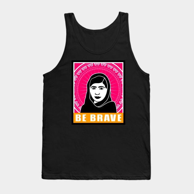 Malala be brave peace activist Tank Top by BTSKingdom